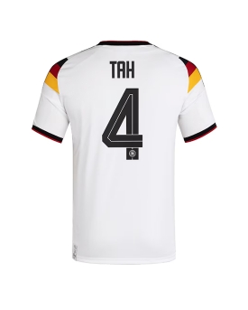 Billige Fotballdrakt Tyskland Jonathan Tah #4 Replika Hjemmedrakt VM 2026 Kortermet Billige Fotballdrakt Tyskland Jonathan Tah #4 Replika Hjemmedrakt VM 2026 Kortermet